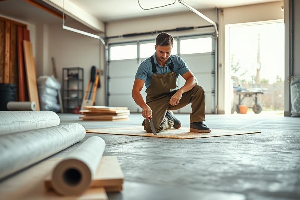 Wie Sie den Boden Ihrer Garage schnell und einfach isolieren