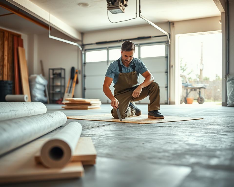 Wie Sie den Boden Ihrer Garage schnell und einfach isolieren